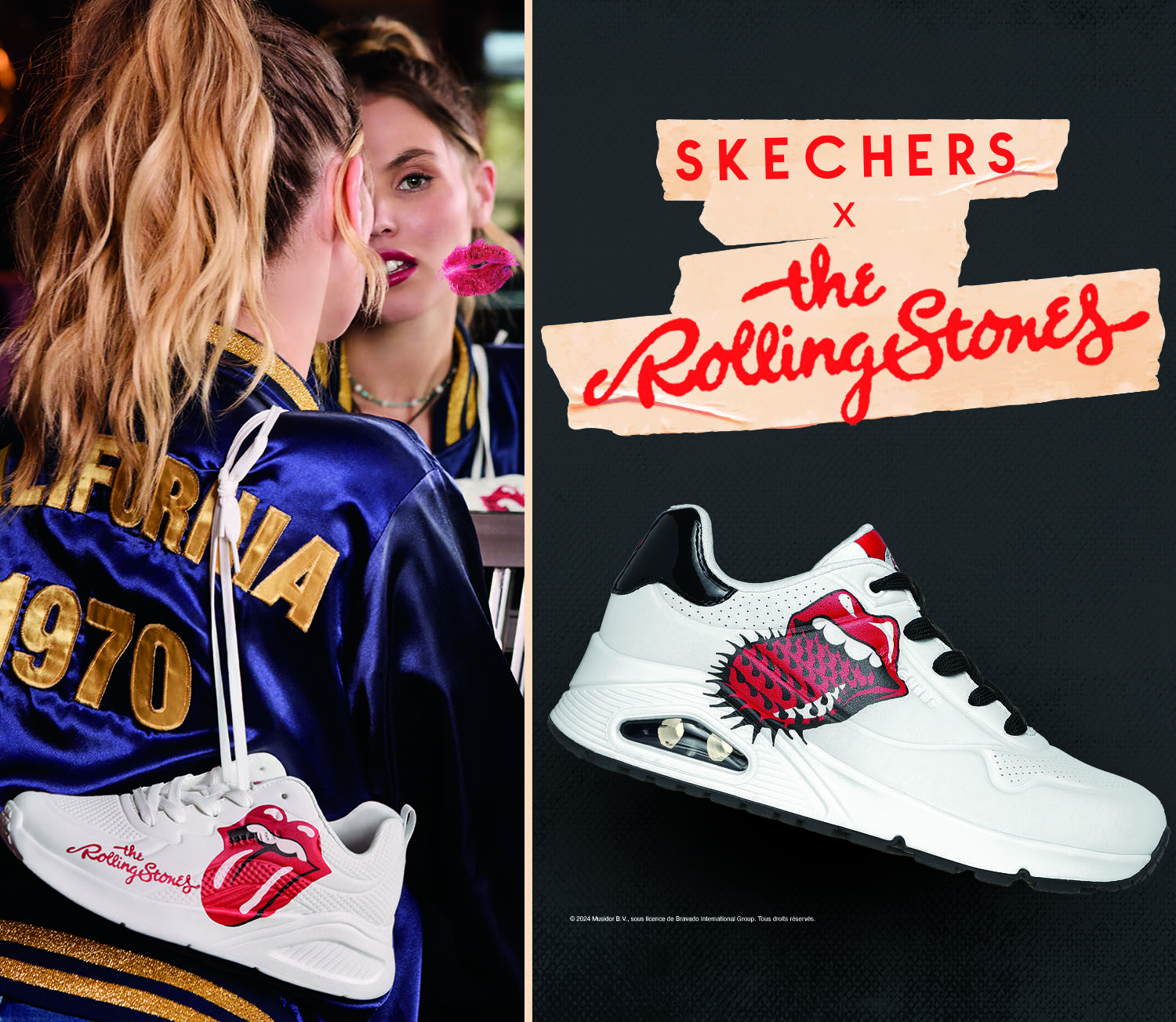 Skechers x The Rolling Stones